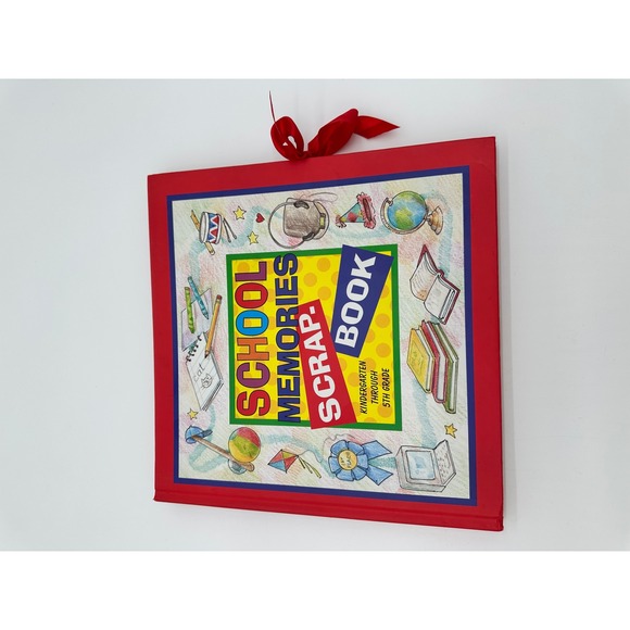 Nichols Publishing Group Other - Nichols School Memories Scrapbook Kids K-5th Grade Keepsake Red